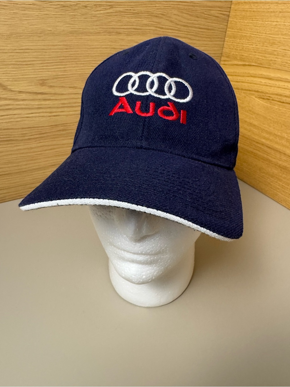 Audi driver’s cap in navy blue w/ embroidered logo